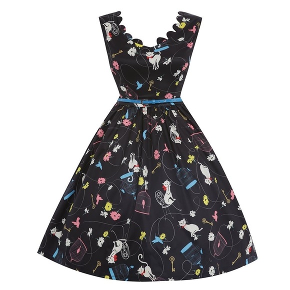 lindy bop bird dress